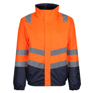 Regatta Pro Hi Vis Waterproof Bomber-HIVIZ ORANVY - Borderland Muff