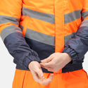 Regatta Pro Hi Vis Waterproof Bomber-HIVIZ ORANVY - Borderland Muff