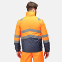 Regatta Pro Hi Vis Waterproof Bomber-HIVIZ ORANVY - Borderland Muff