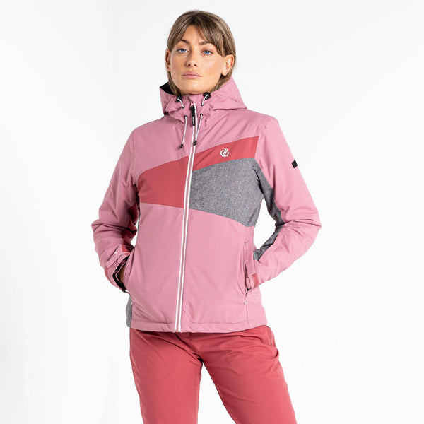Dare2b Ladies Ice Gleam Ski Jacket -ROSE - Borderland Muff