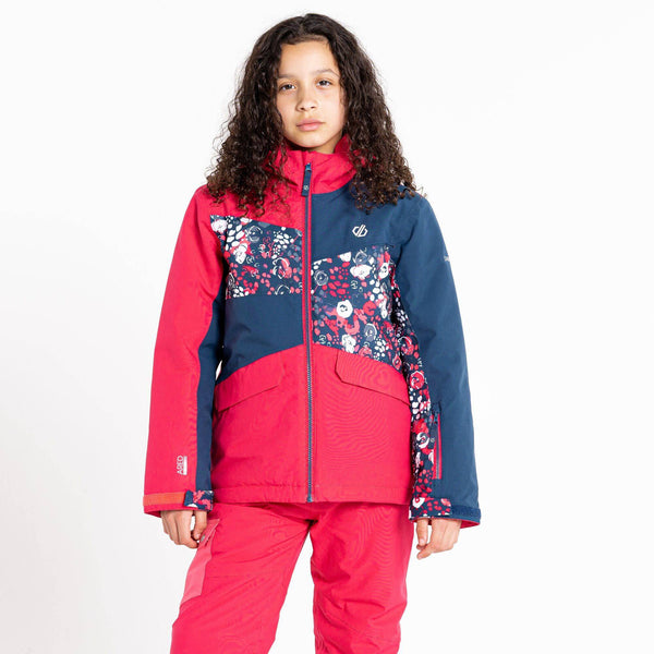 Dare2b Kids Glee II Ski Jacket-VIRTUAL PINK - Borderland Muff