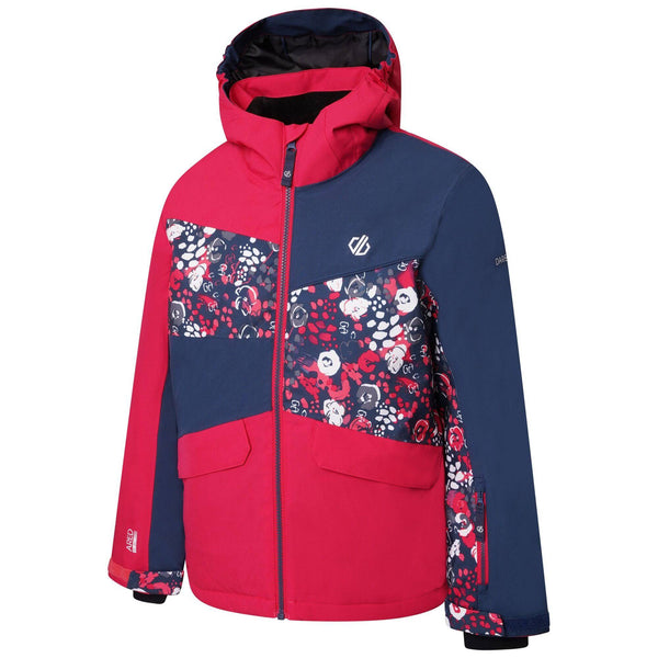 Dare2b Kids Glee II Ski Jacket-VIRTUAL PINK - Borderland Muff