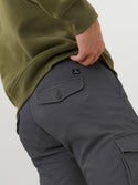 Jack & Jones JJFLAKE Cargo Pant ASPHALT - Borderland Muff