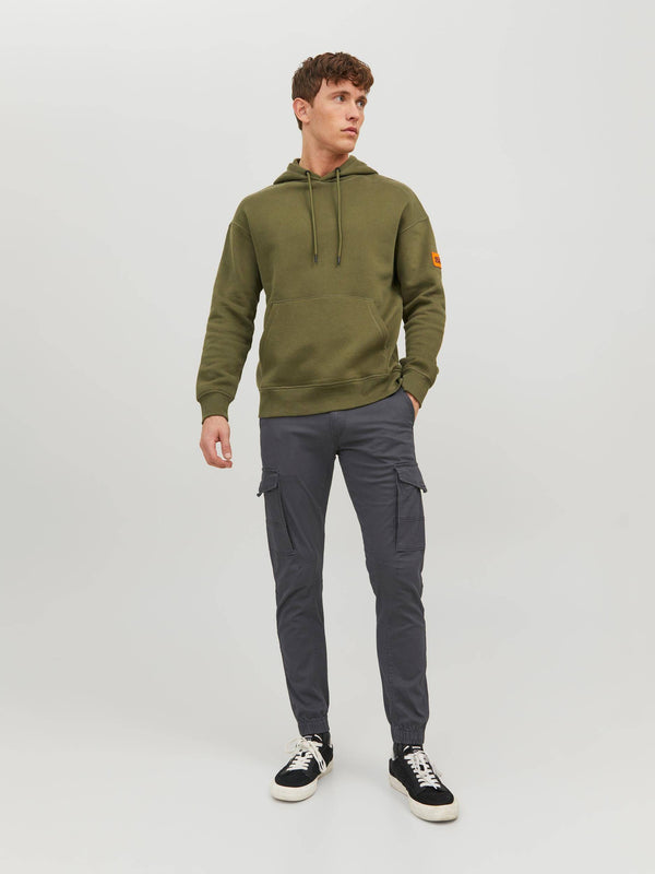Jack & Jones JJFLAKE Cargo Pant ASPHALT - Borderland Muff