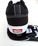 VANS Mens Seldan Canvas Black White-BLACK WHITE - Borderland Muff