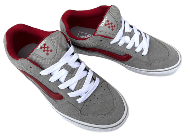 VANS Mens Caldrone Suede Mesh Charcoal-CHARCOAL - Borderland Muff