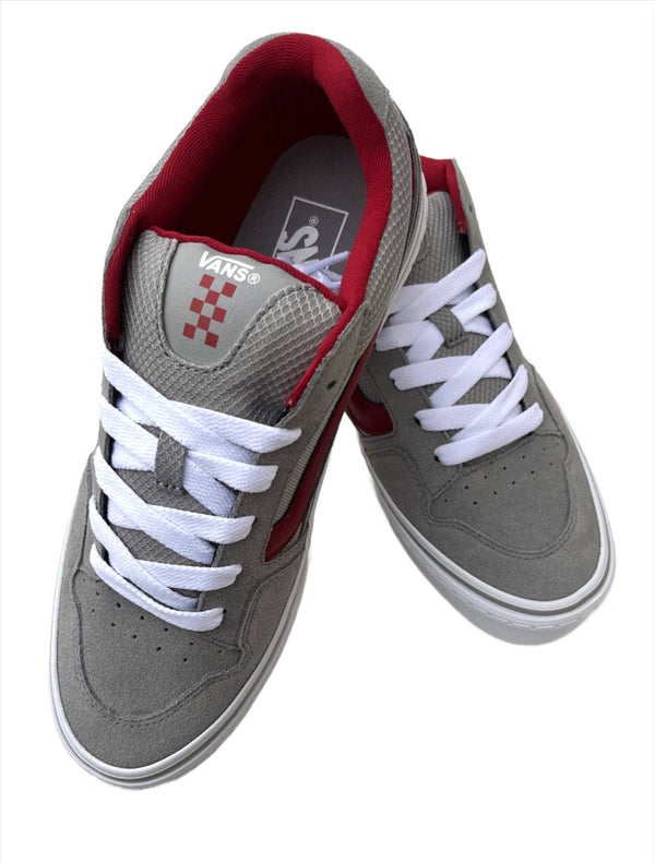 VANS Mens Caldrone Suede Mesh Charcoal-CHARCOAL - Borderland Muff
