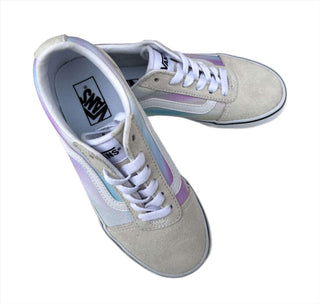 VANS Kids Ward Shoe - Chrome Multi-MULTI COLOUR - Borderland Muff