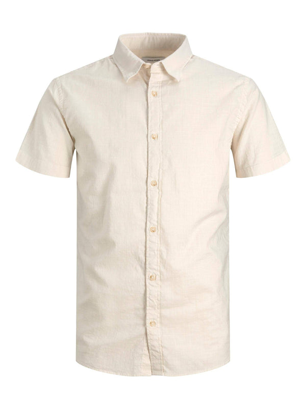 Jack & Jones JJSLUB SS Shirt-CLOUD DANCER - Borderland Muff