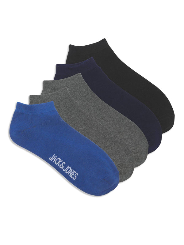 Jack & Jones JACFRED Short Socks 5pk-MULTI COLOUR - Borderland Muff