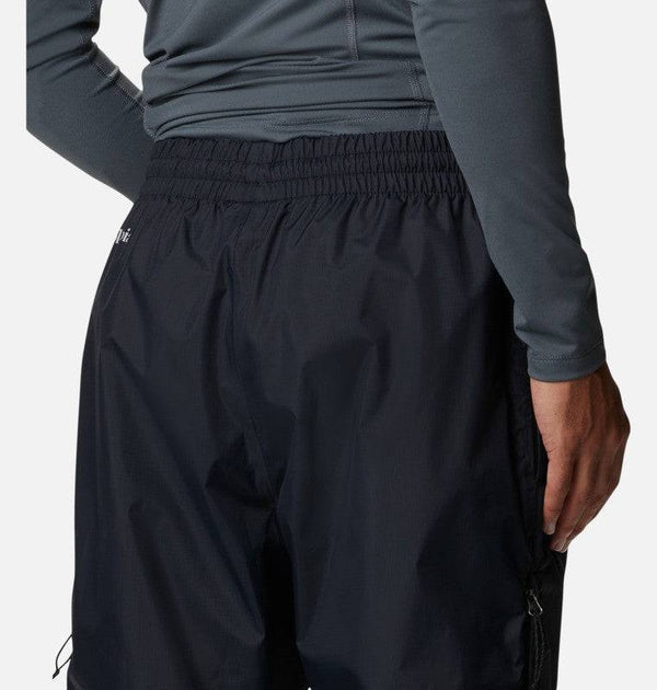 Columbia Pouring Adventure II Waterproof Trouser-BLACK SHORT - Borderland Muff
