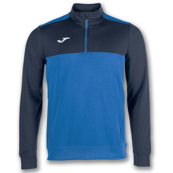 JOMA Kids Winner 2 Tone Half Zip-ROYAL BLUE - Borderland Muff