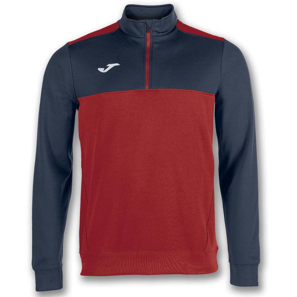 JOMA Kids Winner 2 Tone Half Zip-RED - Borderland Muff