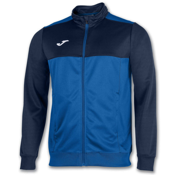 JOMA Kids Winner 2 Tone Full Zip Jacket-ROYAL BLUE - Borderland Muff