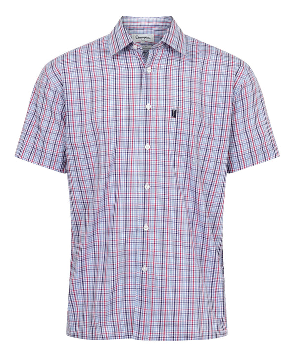 Champion Poole Short Sleeve Shirt-RED - Borderland Muff
