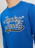 Jack & Jones Becks Crew-NAUTICAL BLU - Borderland Muff