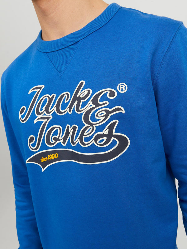 Jack & Jones Becks Crew-NAUTICAL BLU - Borderland Muff