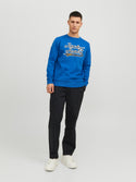 Jack & Jones Becks Crew-NAUTICAL BLU - Borderland Muff