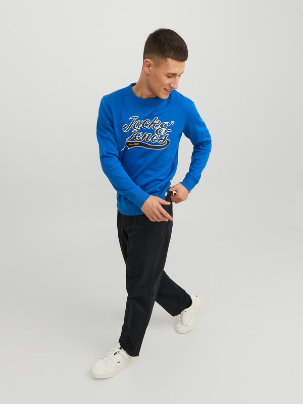 Jack & Jones Becks Crew-NAUTICAL BLU - Borderland Muff