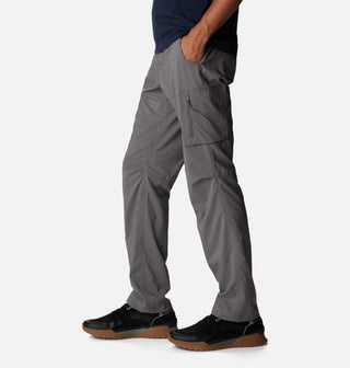 Columbia Mens Silver Ridge Utility Pant-GREY SHORT - Borderland Muff