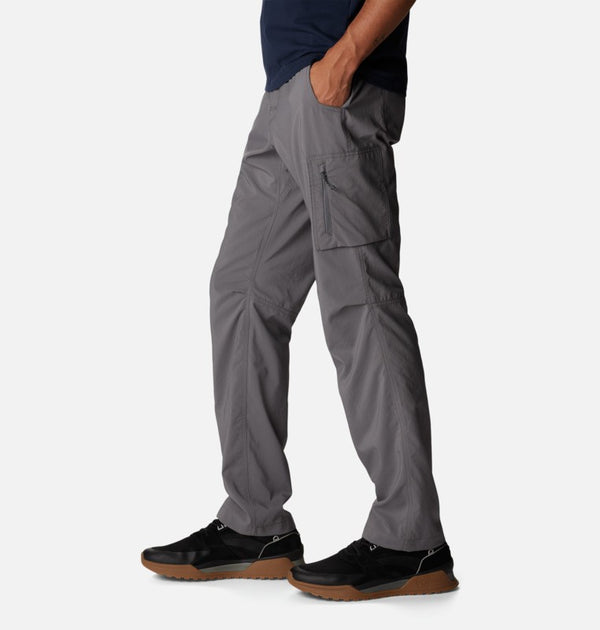 Columbia Mens Silver Ridge Utility Pant-GREY SHORT - Borderland Muff