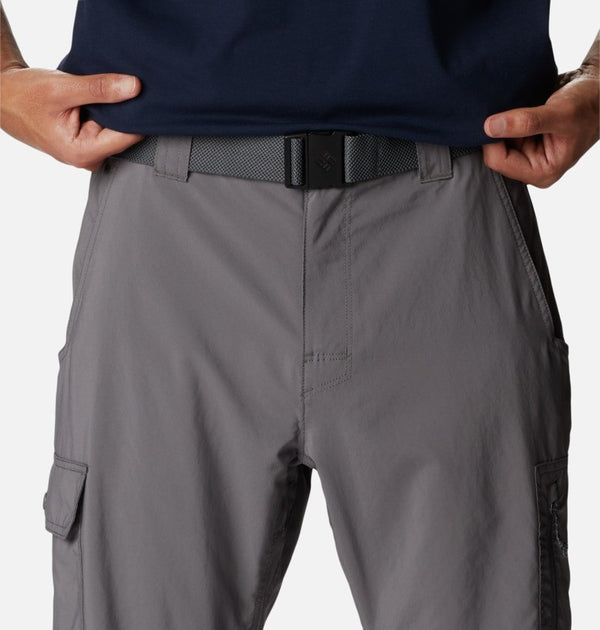 Columbia Mens Silver Ridge Utility Pant-GREY SHORT - Borderland Muff
