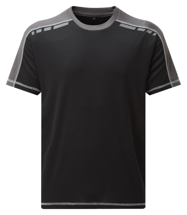 Tuff Stuff Mens 151 Elite Wicking Work Tee-BLACK - Borderland Muff