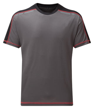 Tuff Stuff Mens 151 Elite Wicking Work Tee-GREY - Borderland Muff