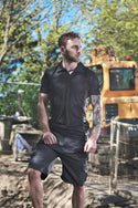 Tuff Stuff Elite 827 Multi Pocket Cargo Work Short-GREY - Borderland Muff