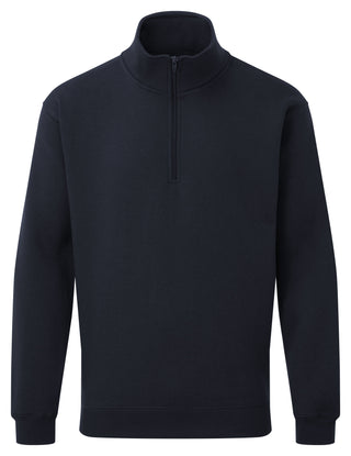 Fort 1/4 Zip 167 Workforce Sweatshirt-NAVY - Borderland Muff