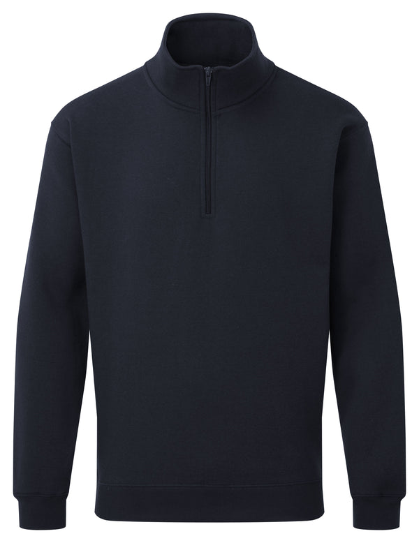 Fort 1/4 Zip 167 Workforce Sweatshirt-NAVY - Borderland Muff