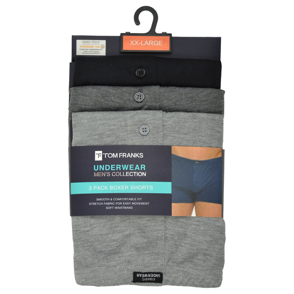 Tom Franks 197 Jersey Boxer-GREY - Borderland Muff