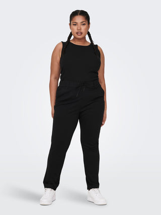 Only Carmakoma Cargoldtrash Trousers-BLACK - Borderland Muff