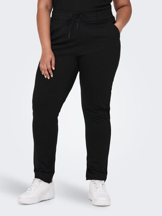 Only Carmakoma Cargoldtrash Trousers-BLACK - Borderland Muff