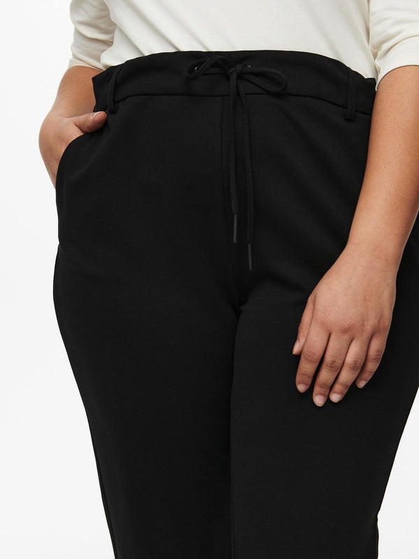 Only Carmakoma Cargoldtrash Trousers-BLACK - Borderland Muff