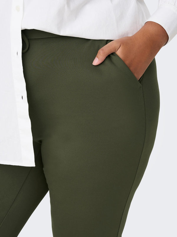 Only Carmakoma Cargoldtrash Trousers-PEAT - Borderland Muff
