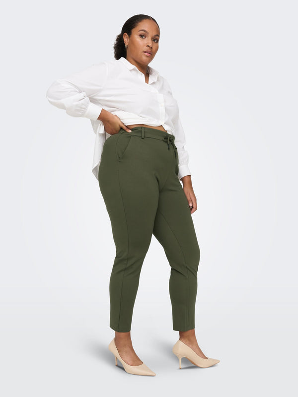 Only Carmakoma Cargoldtrash Trousers-PEAT - Borderland Muff