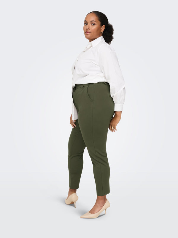 Only Carmakoma Cargoldtrash Trousers-PEAT - Borderland Muff