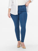 Only Carmakoma Carthunder Curvy Skinny Jeans-MEDIUM BLUE - Borderland Muff