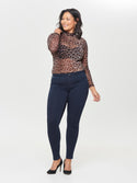 Only Carmakoma Carthunder Curvy Skinny Fit Jeans-DARK BLUE - Borderland Muff