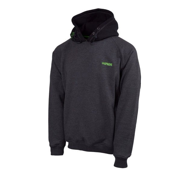 Apache Mens Kingston Work Hoody - GREY BLACK - Borderland Muff