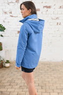 Lighthouse Beachcomber Short Waterproof Jacket-MARINE BLUE - Borderland Muff