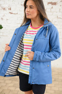 Lighthouse Beachcomber Short Waterproof Jacket-MARINE BLUE - Borderland Muff