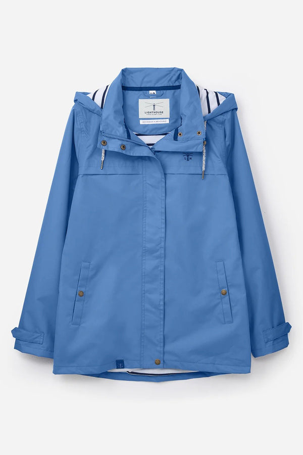Lighthouse Beachcomber Short Waterproof Jacket-MARINE BLUE - Borderland Muff