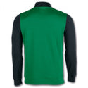 JOMA Mens Winner II 2 Tone Half Zip Sweatshirt-GREEN - Borderland Muff