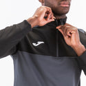 JOMA Mens Winner II 2 Tone Half Zip Sweatshirt-ANTHRACITE - Borderland Muff
