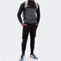 JOMA Mens Winner II 2 Tone Half Zip Sweatshirt-ANTHRACITE - Borderland Muff