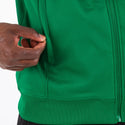 JOMA Mens Winner II 2 Tone Fill Zip Jacket-GREEN - Borderland Muff