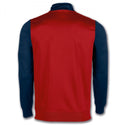 JOMA Mens Winner II 2 Tone Fill Zip Jacket-RED - Borderland Muff
