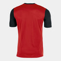 JOMA Winner II 2 Tone Mens Sports Tee-RED BLACK - Borderland Muff